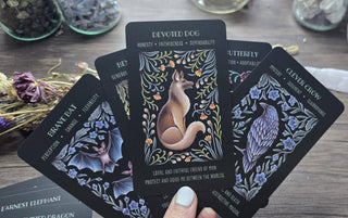 Wild Whiskers Oracle Deck - Spirit Animal Oracle Cards - Water Moon Shop