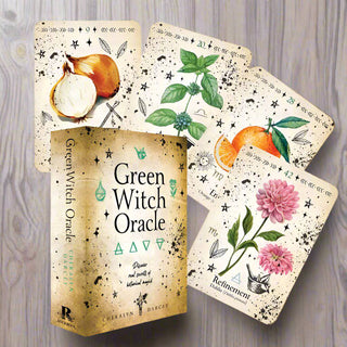 Green Witch Oracle Cards - Water Moon Shop