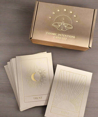 Cosmic Intentions, Intention Card Set, Gold Edition - Water Moon Shop